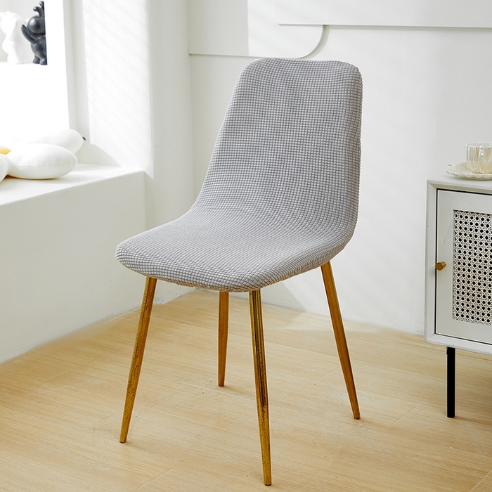 91家纺网 家纺一手货源 找家纺 共鸣沙发套 2024新款玉米绒系列椅套（短背款弧形椅套） 玉米绒-浅灰