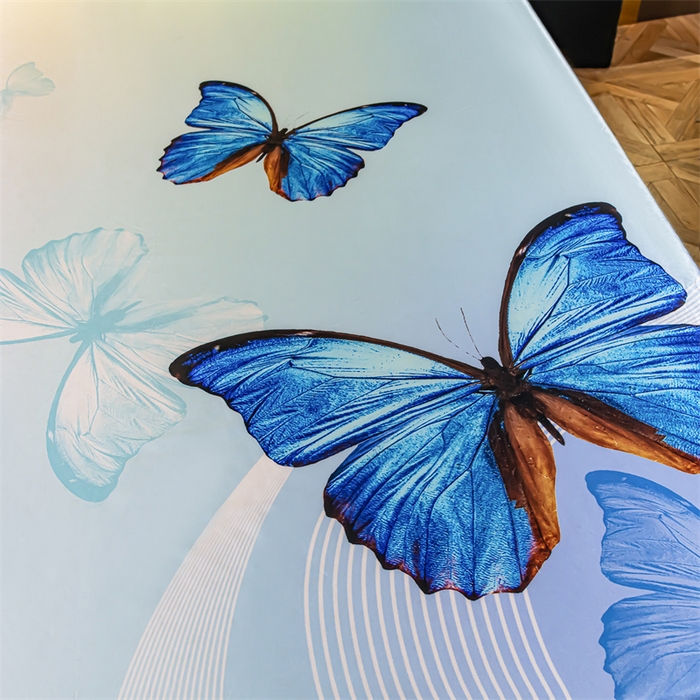 91家纺网 家纺一手货源 找家纺 2025年新款大版冰丝被套 花蝴蝶-大版冰丝被套