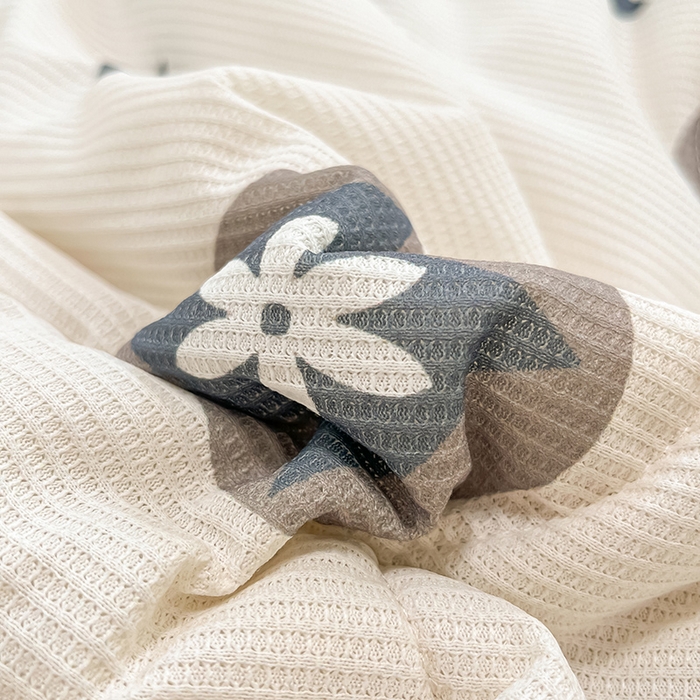 91家纺网 家纺一手货源 找家纺 美梦里 2024新款A类针织华夫格夏被夏凉被空调被子 巴洛克