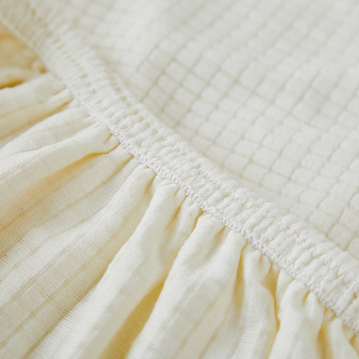 91家纺网 家纺一手货源 找家纺 共鸣沙发套 2024新款玉米绒系列椅套（短背款弧形椅套） 玉米绒-白色