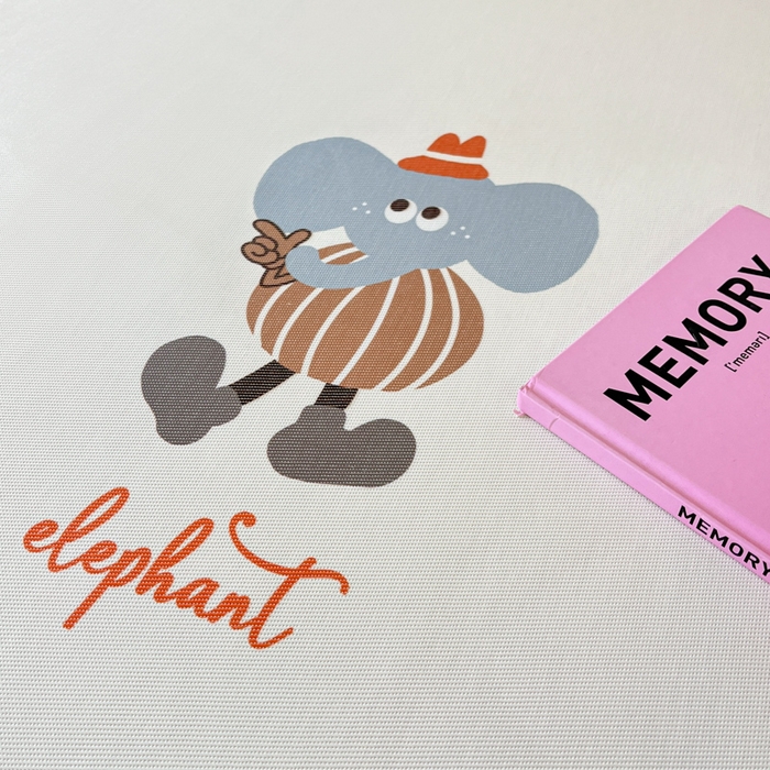 91家纺网 家纺一手货源 找家纺 寐居家纺 2024新款A类时尚印花凉感冰丝凉席 象小贝