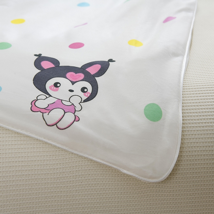 91家纺网 家纺一手货源 找家纺 圣楚家纺  2024新款A类针织棉印花夏被夏凉被空调被 快乐天使