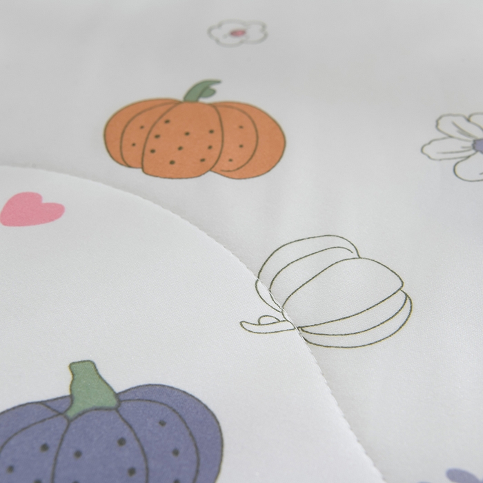 91家纺网 家纺一手货源 找家纺 圣楚家纺  2024新款A类针织棉印花夏被夏凉被空调被 七彩南瓜