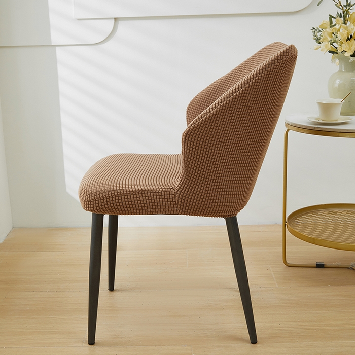 91家纺网 家纺一手货源 找家纺 共鸣沙发套 2024新款玉米绒系列椅套（扇形椅套） 玉米绒-卡其