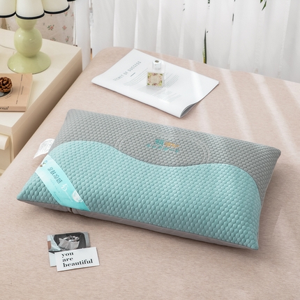 91家纺网 家纺一手货源 找家纺 （总）织布人 2024新款荞麦枕夏季凉感立体护颈SPA枕头茶香枕全荞麦枕头枕芯 35*55cm/只 