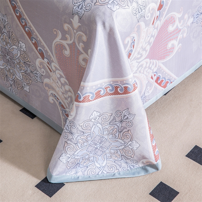 91家纺网 家纺一手货源 找家纺 （总）席之家 2024新款冰丝印花凉席三件套