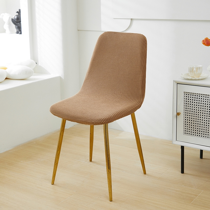 91家纺网 家纺一手货源 找家纺 共鸣沙发套 2024新款玉米绒系列椅套（短背款弧形椅套） 玉米绒-卡其