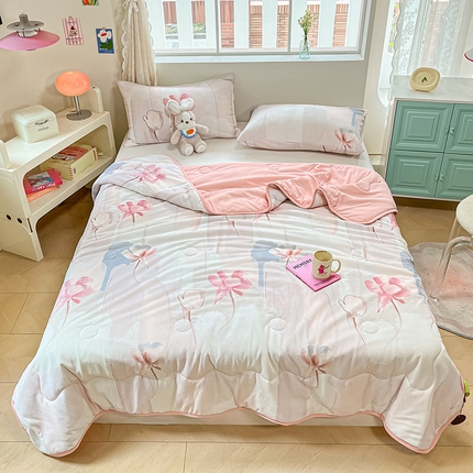 91家纺网 家纺一手货源 找家纺 （总）美梦里 2024新款A类针织华夫格夏被夏凉被空调被子