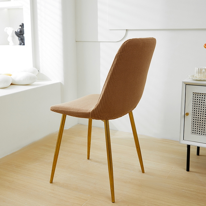 91家纺网 家纺一手货源 找家纺 共鸣沙发套 2024新款玉米绒系列椅套（短背款弧形椅套） 玉米绒-卡其