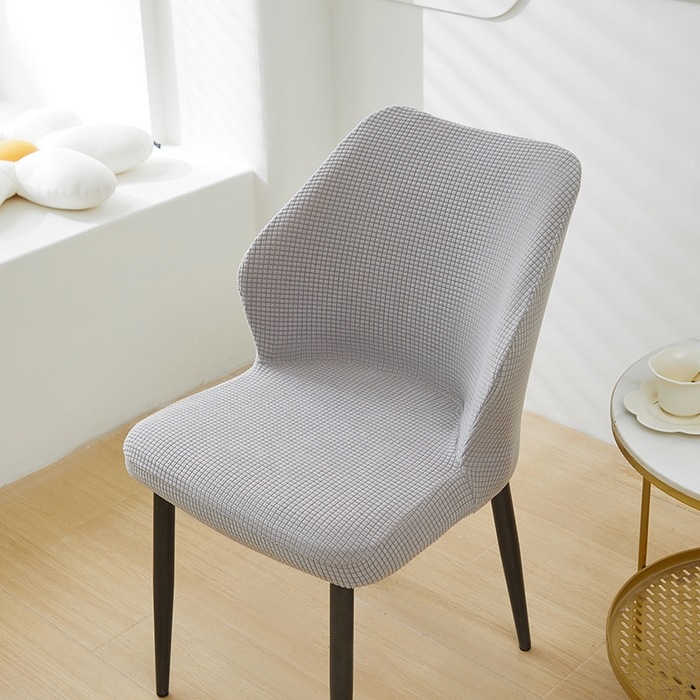 91家纺网 家纺一手货源 找家纺 共鸣沙发套 2024新款玉米绒系列椅套（扇形椅套） 玉米绒-浅灰