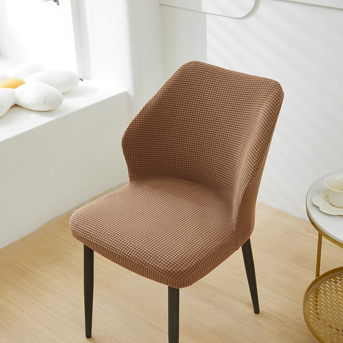 91家纺网 家纺一手货源 找家纺 共鸣沙发套 2024新款玉米绒系列椅套（扇形椅套） 玉米绒-卡其