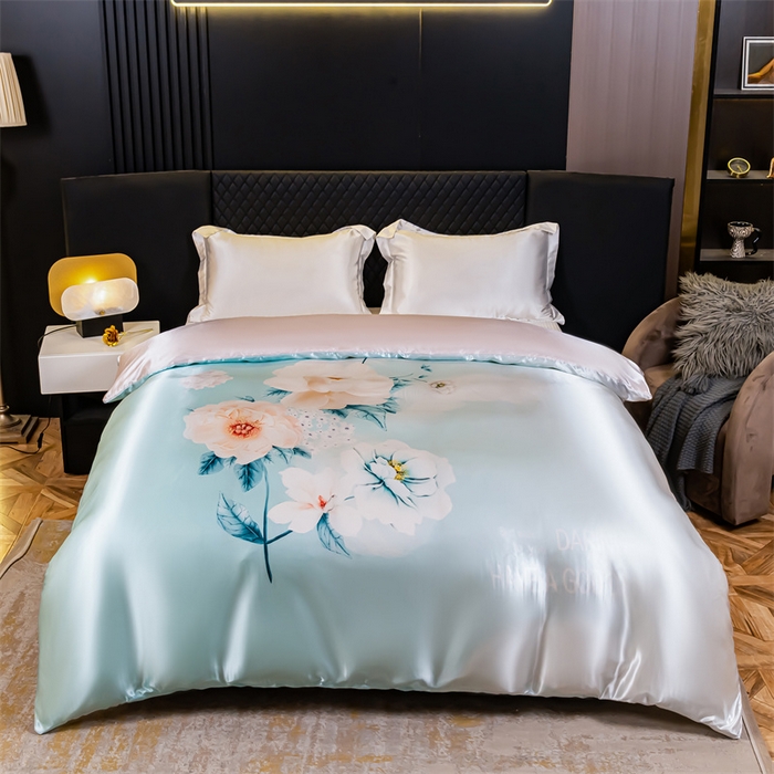 91家纺网 家纺一手货源 找家纺 2025年新款大版冰丝被套 花语-大版冰丝被套