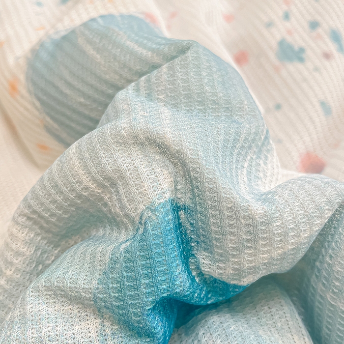 91家纺网 家纺一手货源 找家纺 美梦里 2024新款A类针织华夫格夏被夏凉被空调被子 夏花