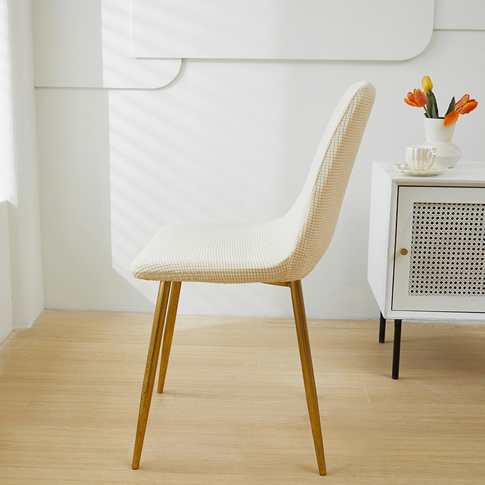 91家纺网 家纺一手货源 找家纺 共鸣沙发套 2024新款玉米绒系列椅套（短背款弧形椅套） 玉米绒-米黄