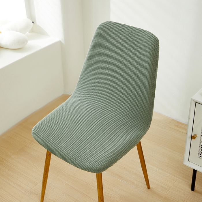 91家纺网 家纺一手货源 找家纺 共鸣沙发套 2024新款玉米绒系列椅套（短背款弧形椅套） 玉米绒-墨绿