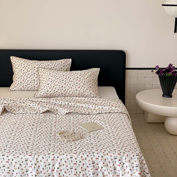 91家纺网 家纺一手货源 找家纺 汇庭 2024新款雅棉天丝可机洗夏被棚拍 蘑菇君