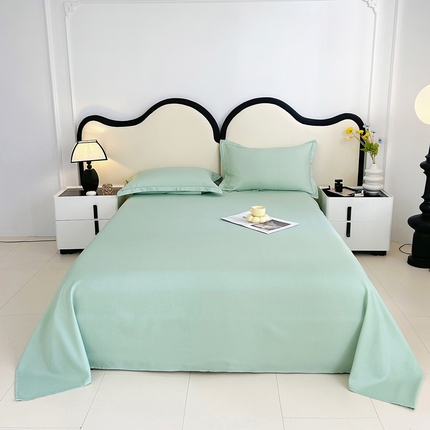 91家纺网 家纺一手货源 找家纺 （总）首爱 2025新款竹纤维凉席三件套床单软凉席