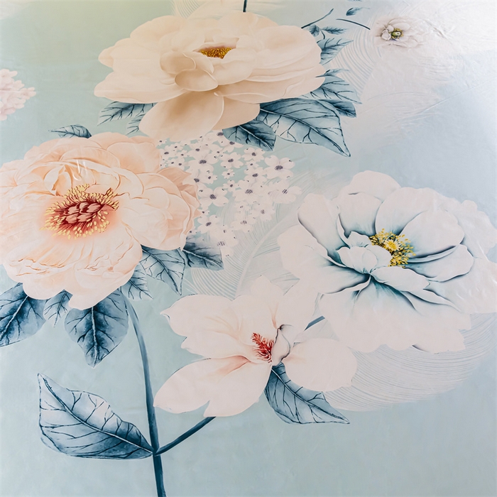 91家纺网 家纺一手货源 找家纺 2025年新款大版冰丝被套 花语-大版冰丝被套