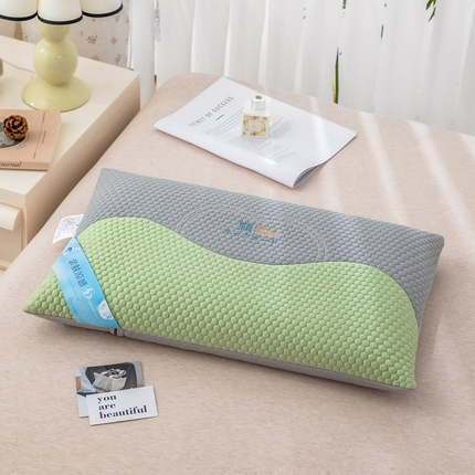 91家纺网 家纺一手货源 找家纺 （总）织布人 2024新款荞麦枕夏季凉感立体护颈SPA枕头茶香枕全荞麦枕头枕芯 35*55cm/只 