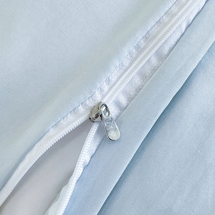 91家纺网 家纺一手货源 找家纺 梦舒羽 2025新款 莱赛尔天丝四件套-玫瑰之约 玫瑰之约-蓝