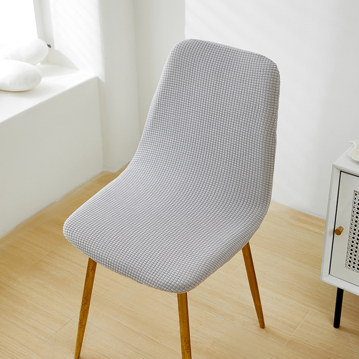 91家纺网 家纺一手货源 找家纺 共鸣沙发套 2024新款玉米绒系列椅套（短背款弧形椅套） 玉米绒-浅灰