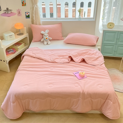 91家纺网 家纺一手货源 找家纺 （总）美梦里 2024新款A类针织华夫格夏被夏凉被空调被子