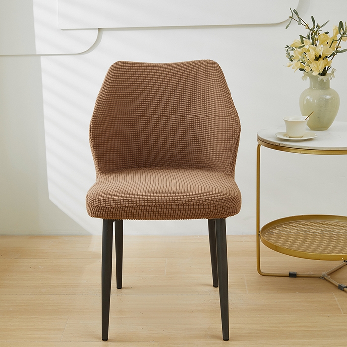 91家纺网 家纺一手货源 找家纺 共鸣沙发套 2024新款玉米绒系列椅套（扇形椅套） 玉米绒-卡其