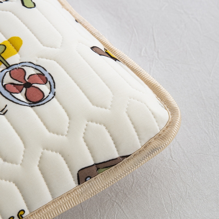 91家纺网 家纺一手货源 找家纺 纽乐家纺 2024新款儿童乳胶枕套 童趣狗狗