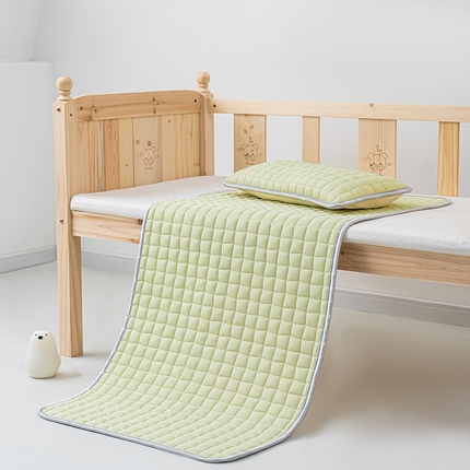 吾诺家居 2024新款冰嘟嘟儿童硅胶凉席 果绿