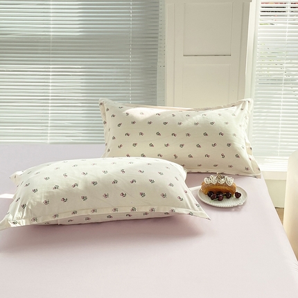 91家纺网 家纺一手货源 找家纺 （总）楠沐-2025年新款亲肤芦荟棉印花枕套