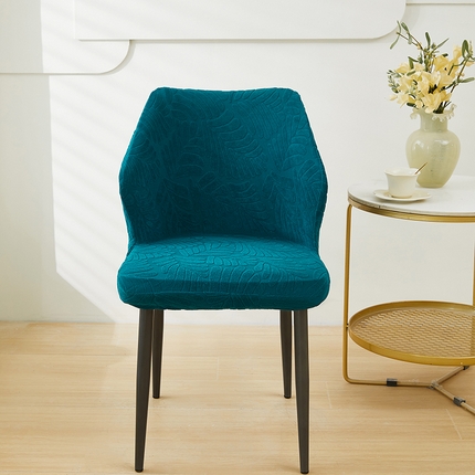 共鸣沙发套 2024新款臻品提花系列椅套（扇形椅套） 织叶-杉绿