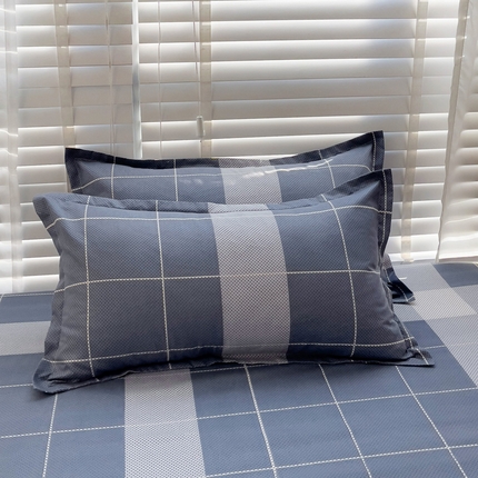 91家纺网 家纺一手货源 找家纺 （总）楠沐-2025年新款亲肤芦荟棉印花枕套