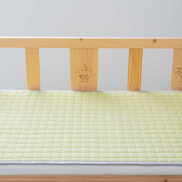 91家纺网 家纺一手货源 找家纺 吾诺家居 2024新款冰嘟嘟儿童硅胶凉席 果绿