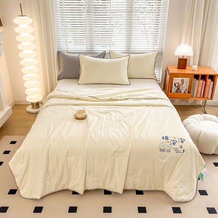 （总）澳洲羽 2024新款A类泡泡棉大豆夏被被子被芯