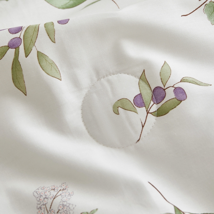 91家纺网 家纺一手货源 找家纺 怡家居 2024新款全棉印花手包边夏被四件套 忆江南