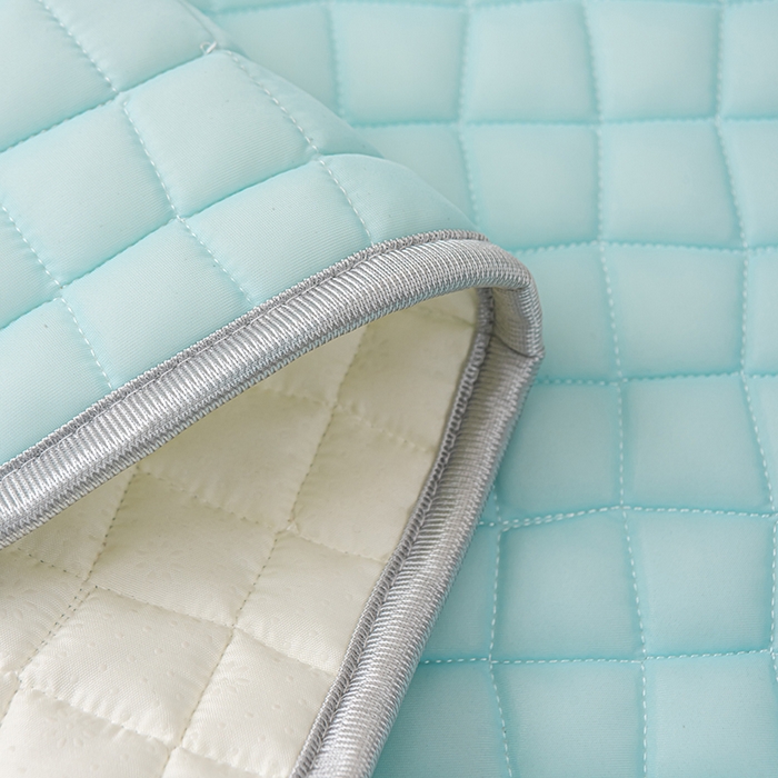 91家纺网 家纺一手货源 找家纺 吾诺家居 2024新款冰嘟嘟儿童硅胶凉席 浅兰