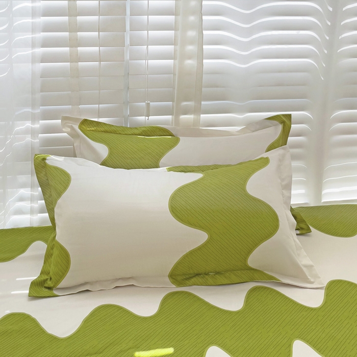 91家纺网 家纺一手货源 找家纺 （总）楠沐-2025年新款亲肤芦荟棉印花枕套