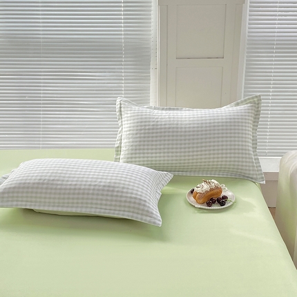 91家纺网 家纺一手货源 找家纺 （总）楠沐-2025年新款亲肤芦荟棉印花枕套