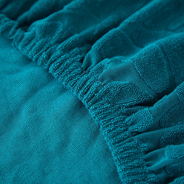 91家纺网 家纺一手货源 找家纺 共鸣沙发套 2024新款臻品提花系列椅套（短背款弧形椅套） 织叶-杉绿