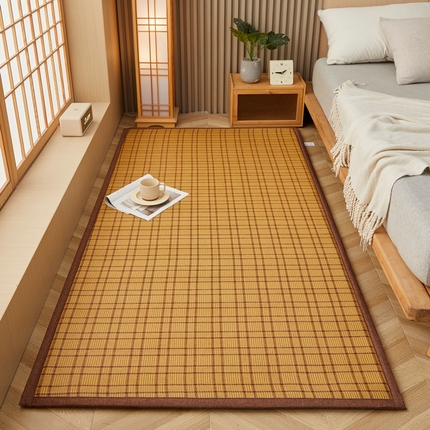 91家纺网 家纺一手货源 找家纺 （总）锦丝钰2025新款凉感冰藤地铺睡垫