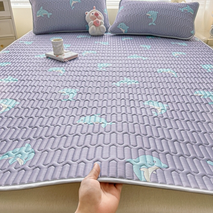 91家纺网 家纺一手货源 找家纺 （总）东宇床垫 2025新款A类凉感丝乳胶成人凉席