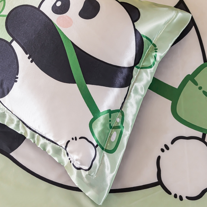 91家纺网 家纺一手货源 找家纺 （总）梦舒羽 2025新款可水洗冰丝枕套宿舍单人凉爽枕头套