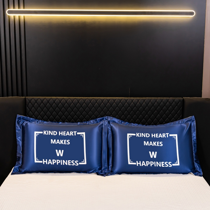 91家纺网 家纺一手货源 找家纺 梦舒羽 2025新款可水洗冰丝枕套宿舍单人凉爽枕头套 开心一刻