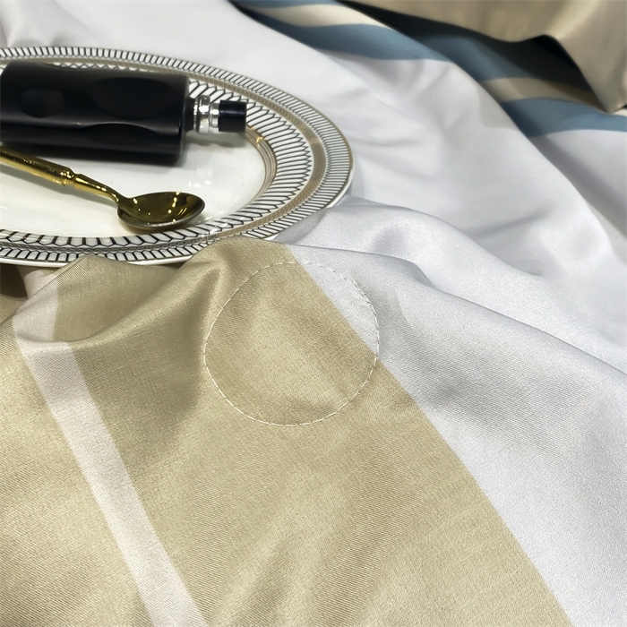 91家纺网 家纺一手货源 找家纺 佳品居 2024新款莱塞尔天丝印花夏被四件套 简约生活