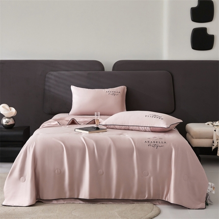 91家纺网 家纺一手货源 找家纺 （总）头等舱 2025新款奥地利60SA类兰精天丝55%植物大豆抗菌夏被（配包装）