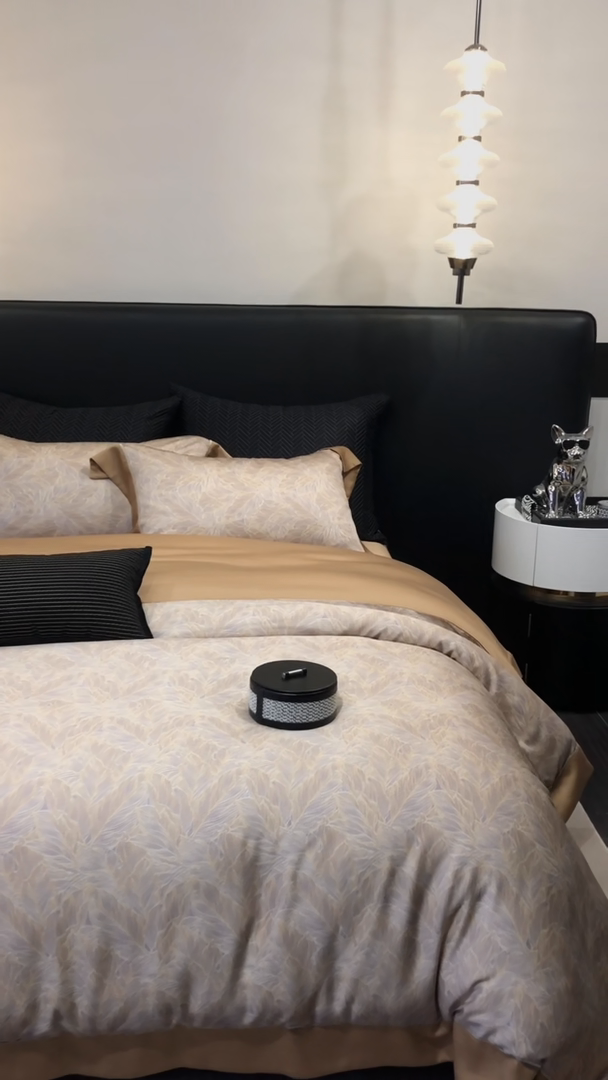 91家纺网 家纺一手货源 找家纺 涞澳 新款80支天丝棉四件套 听晚