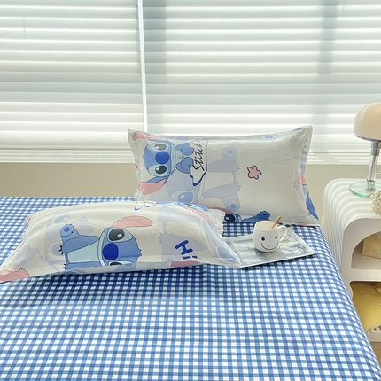 91家纺网 家纺一手货源 找家纺 （总）楠沐-2025年新款亲肤芦荟棉印花枕套