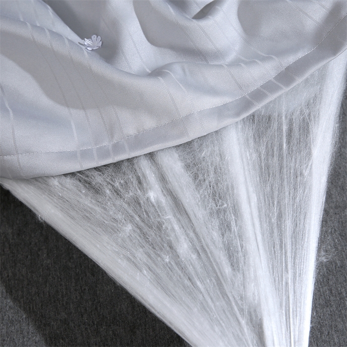 91家纺网 家纺一手货源 找家纺 恒鑫家纺 2025新款蚕丝被 灰色