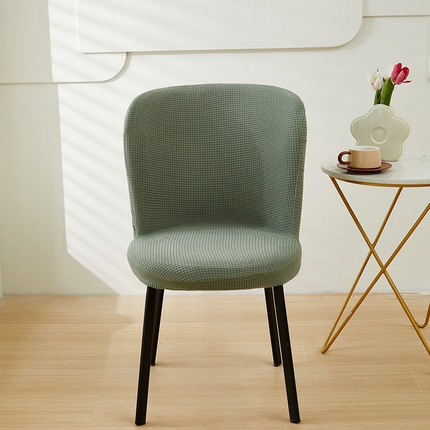 共鸣沙发套 2024新款玉米绒系列椅套（圆形椅套） 玉米绒-墨绿
