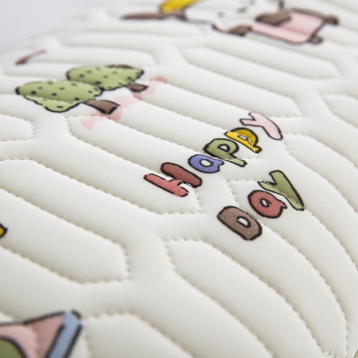 91家纺网 家纺一手货源 找家纺 纽乐家纺 2024新款儿童乳胶枕套 童趣狗狗